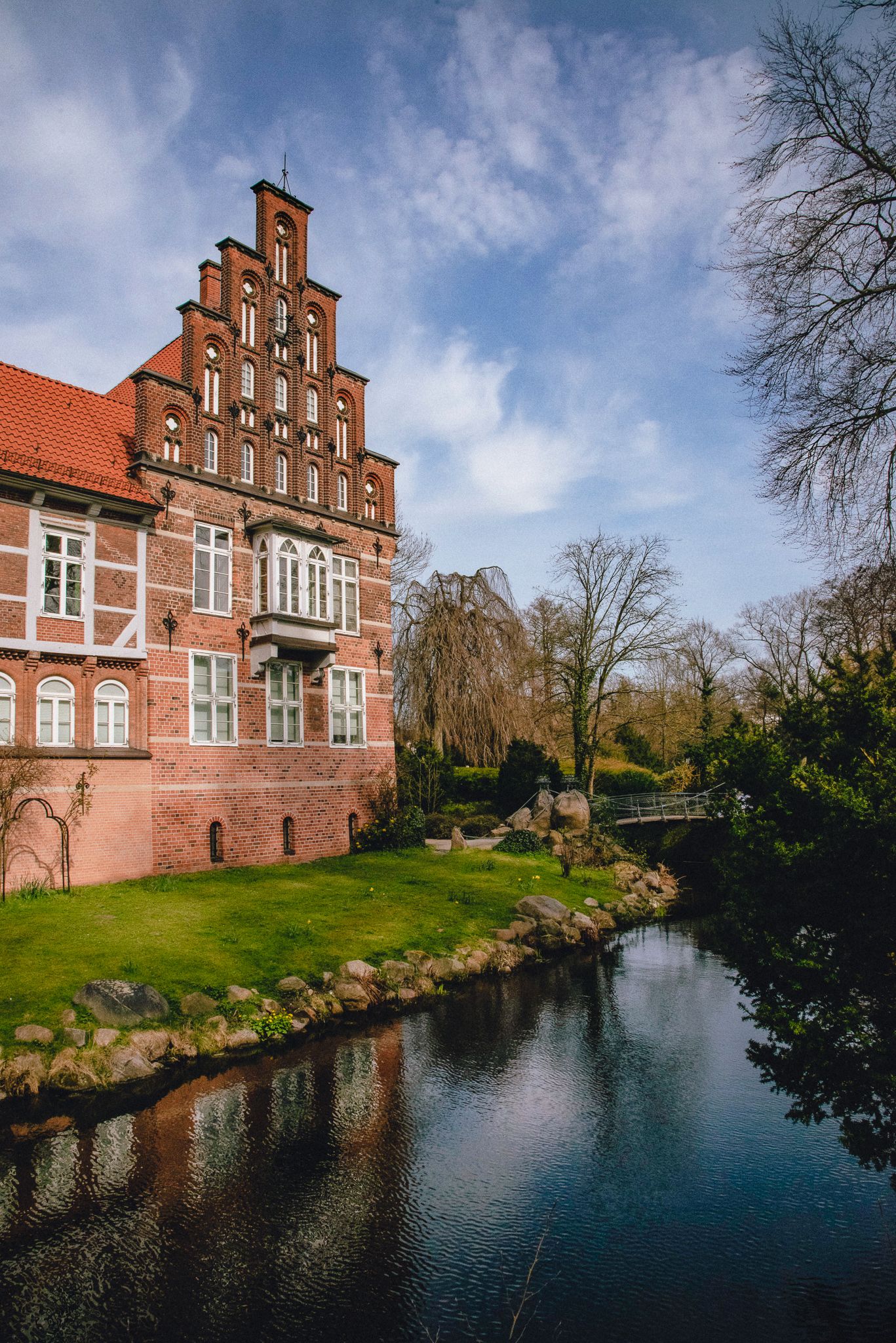 Außenaufnahme des Bergedorfer Schlosses